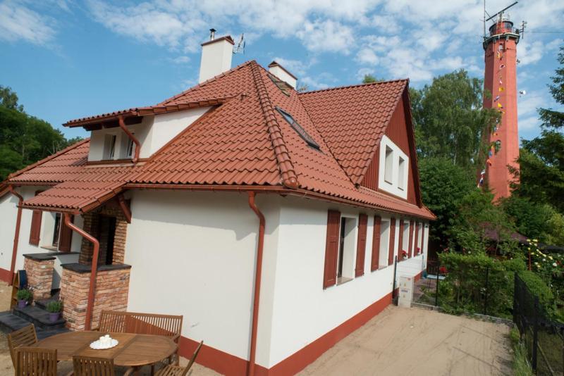 Zabytkowy Dom Latarnikow Hel Exterior foto