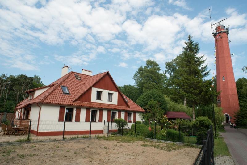 Zabytkowy Dom Latarnikow Hel Exterior foto
